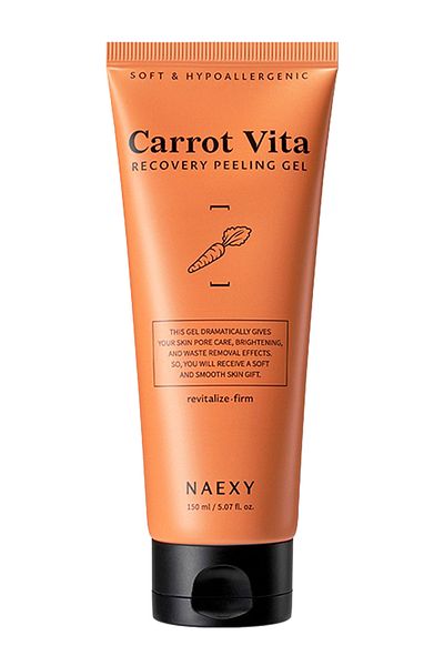 NAEXY 150 ml Beta Carotene Brightening Peeling Gel - Grain Free Gomage, Carrot Vita