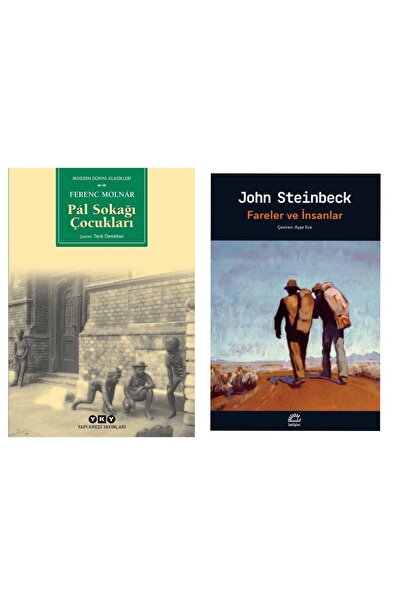 Yapı Kredi Yayınları Pal Sokağı Çocukları - Ferenc Molnar - Fareler ve İnsanlar - John Steinbeck
