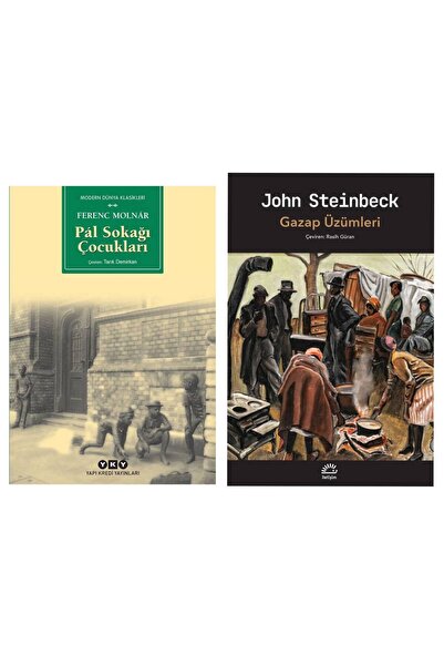 Yapı Kredi Yayınları Pal Sokağı Çocukları - Ferenc Molnar - Gazap Üzümleri - John Steinbeck