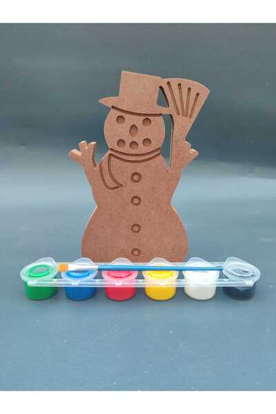 na neşeli ahşap Okul Öncesi Etkinlik .ahşap Boyama Seti.. Eğitici Ahşap Boyas...