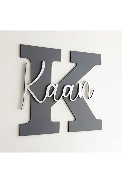 Genel Markalar Çocuk Ve Bebek Odası Harf Kapı Ve Duvar Süsü Pano Isimlik