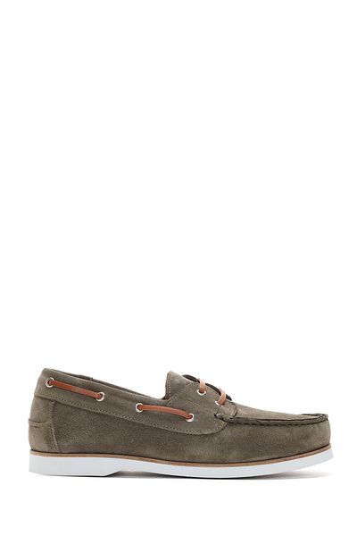 Derimod Men's Suede Leather Casual Shoes