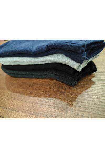 Leement socks Unisex 4 Ζεύγη Χοντρή Χειμερινή Πετσέτα Κοντά μποτάκια Κάλτσες