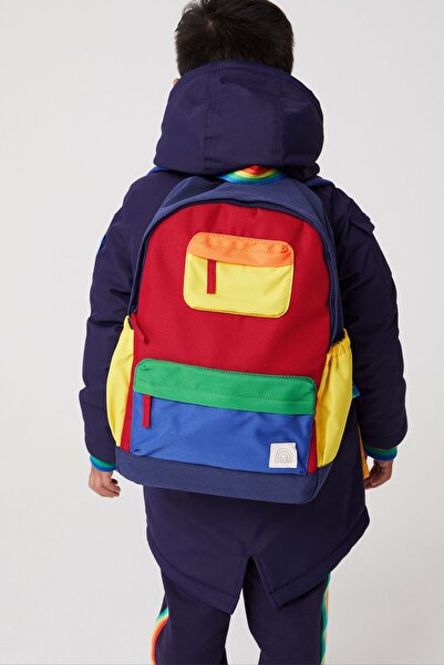 Next Baby Little Bird Oliver Rainbow Colorblock Sırt Çantası