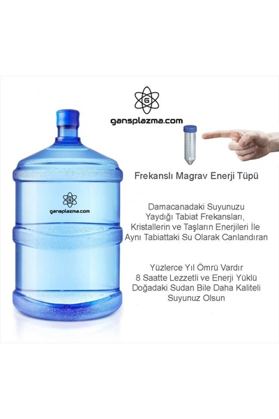 Frekanslı Magrav Enerji Tüp Su Canlandirici