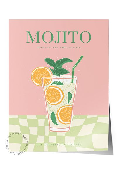Postifull Αφίσα τοίχου με θέμα την κουζίνα και το δείπνο, αστική αφίσα χωρίς πλαίσιο - Διακόσμηση τοίχου τραπεζαρίας και κουζίνας