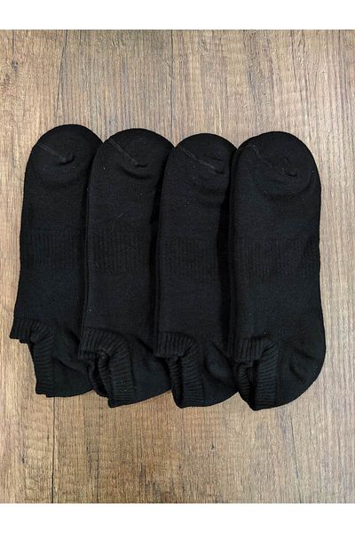 Leement socks Унисекс 4 чифта дебели зимни хавлиени къси маратонки чорапи