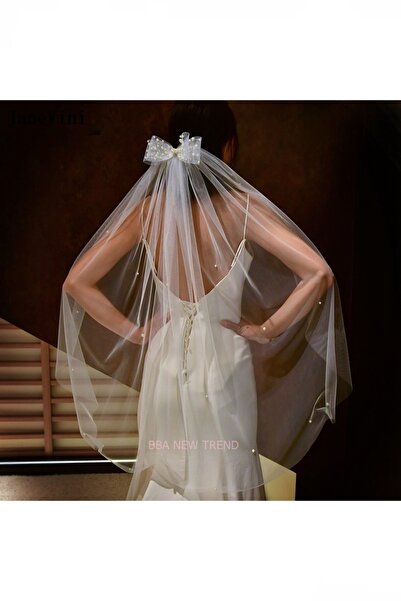 BBA TULLE STORE 1 voal de perle cu un singur strat