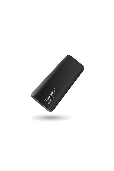 TwinMOS Pssd2Tbmedb Mini 2Tb USB 3.2 Gen 2 Type-C Dark Gray Portable Ssd Harddisk