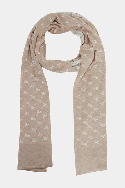 Perspective Women's Ecru Beige Color Scarf