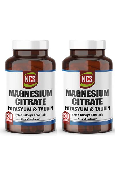 NCS Magnesium Citrate Potassium Potassium Taurine Magnesium Citrate 2x120 Tablet