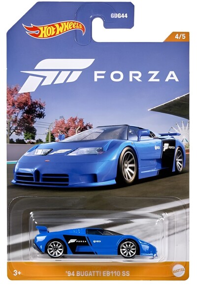 HOT WHEELS Themed Cars Auto Forza 94 Bugatti Eb110 Ss Hlk26