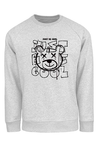 ADA BEBEK ÇOCUK Φούτερ Unisex Black Cool Bear