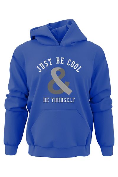 ADA BEBEK ÇOCUK Φούτερ Unisex Cool Be Yourself Hooded