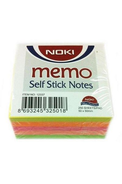 Noki كوب ن لاصق 50x50 فوسفور 5 ألوان 250(12337)