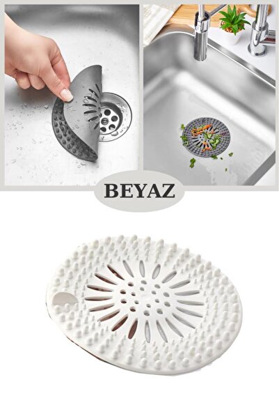 Flosoft Süzgeçli Lavabo Banyo Küvet Tıkacı, Yuvarlak Evye Küvet Banyo Gider K...