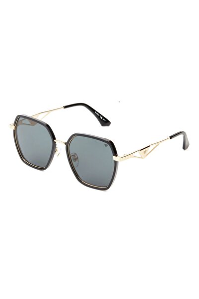 BLANCİA MİLANO Blancia Milano BC 1268 C 1 Geometrik Altın Kadın Güneş Gözlüğü