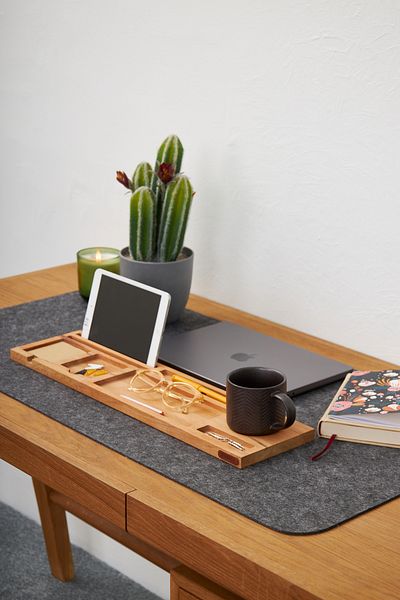 ESLENTA Wooden Desktop Organizer