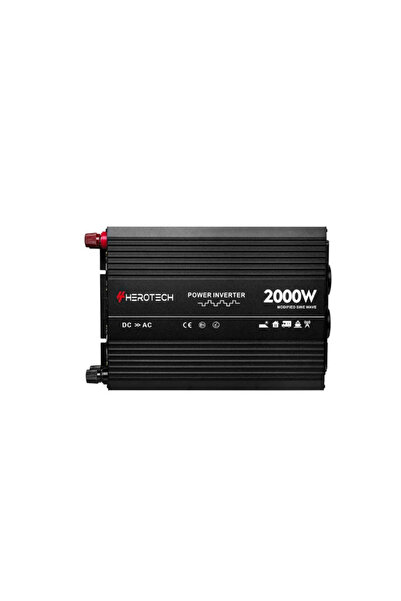 HEROTECH 2000W Watt 12 Volt Modifiye Sinüs İnverter