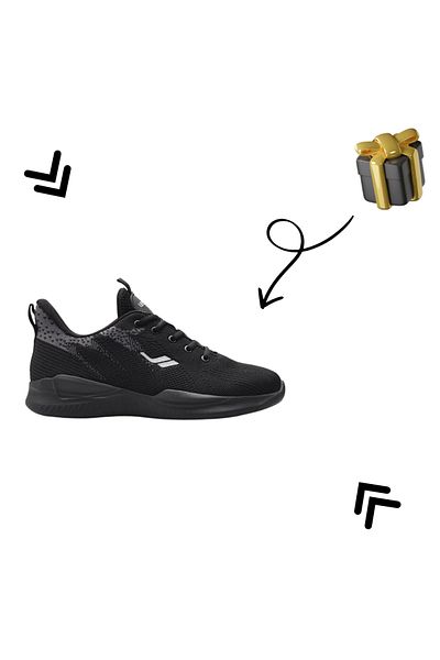 Lescon Pantofi sport pentru bărbați Hellium New Season Etna Black 22BARE00TRETHEM1103