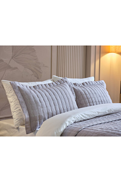 Doqu Home Flash Tek Kişilik Yatak Örtüsü - Gri