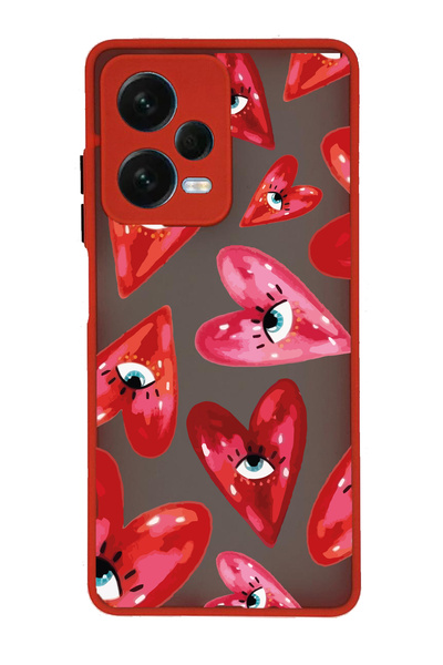 Merwish Redmi Note 12Pro Plus Uyumlu Kamera Lens Korumalı Hux Tpu Silikon Kal...