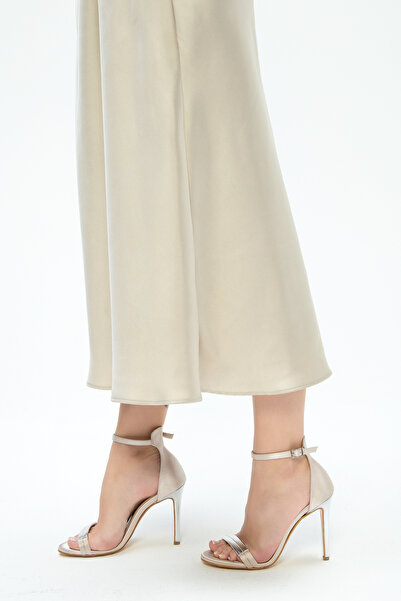 Tamer Tanca Women's Vegan Heeled Sandals 828 8230 Bn Sndlt Y23