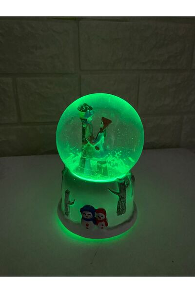 devigo Işıklı Müzikli Kar Küresi Romantik Aşıklar Kar Küresi 12x8 cm