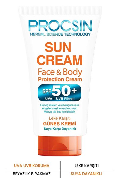 PROCSIN Güneş Kremi Yüz&Vücut SPF50+ 50 ml