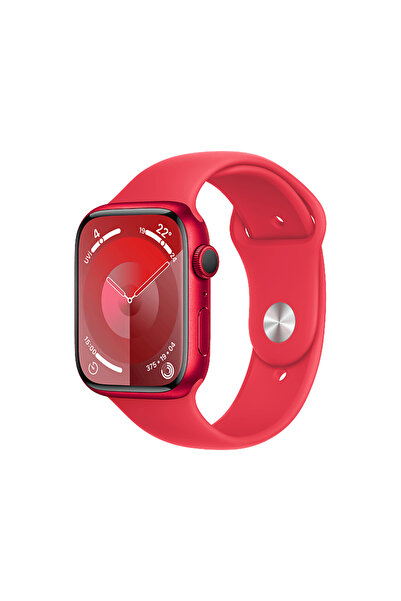Apple Watch Series 9 GPS MRXK3TU/A 45 mm PRODUCT(RED) Alüminyum Kasa ve (PROD...