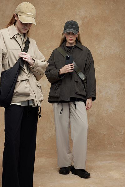 Manuka OVERSIZE BOMBER COAT KHAKI