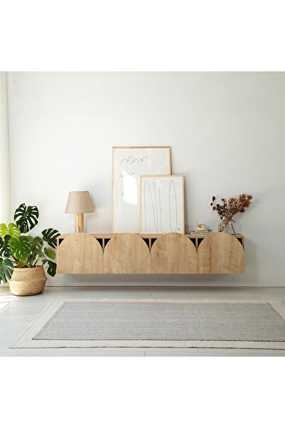 NEOstill -Mesta Duvar Tv Ünitesi / Meşe Renk