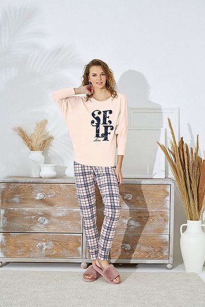 Sevim 15015 SET PIJAMASE BRODATE