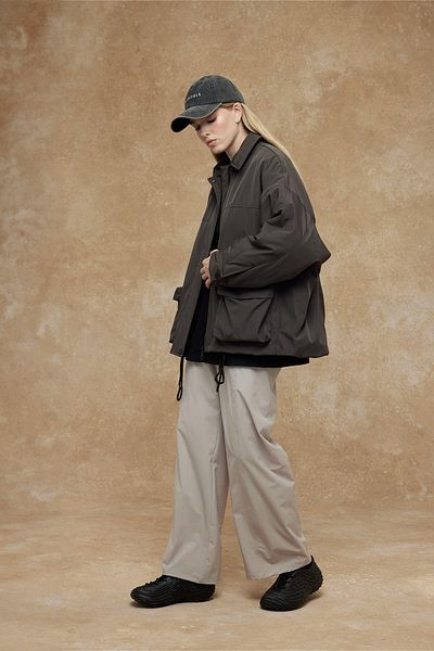 Manuka OVERSIZE BOMBER COAT KHAKI