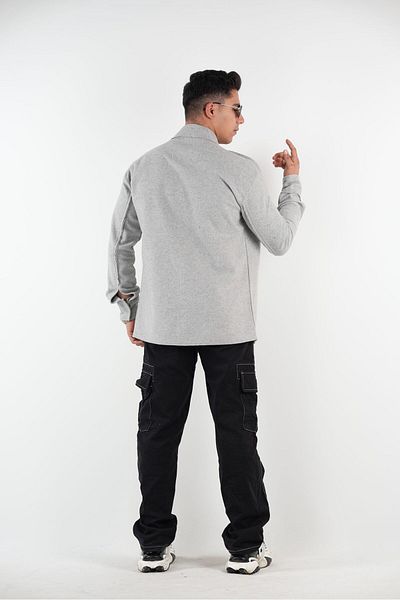 ASWEL NEW SEASON WOVEN BUCKET OVERSIZE JACKET ASWDKŞCKT101