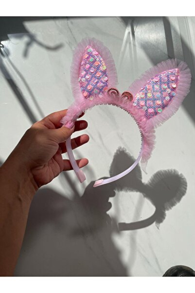 SUBU TASARIM Coroană cu paiete roz SBT1728