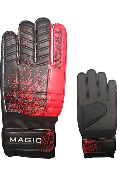 TRYON Trn2023 Tryon Magic 2 Goalie Gloves Black Red Goalkeeper Gloves
