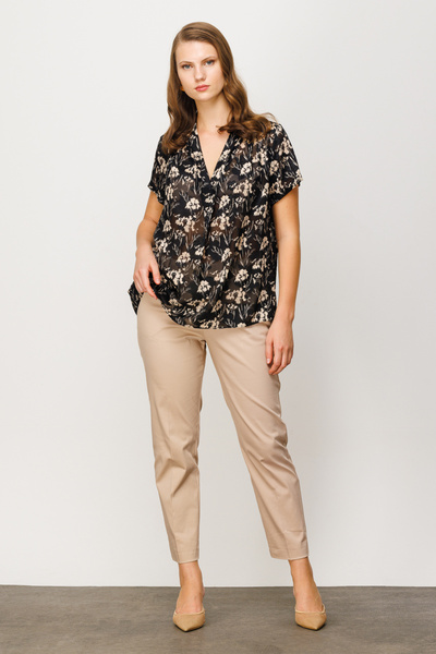 Ekol Μπλούζα με σχέδιο σιφόν