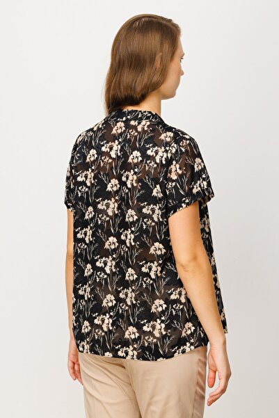 Ekol Μπλούζα με σχέδιο σιφόν