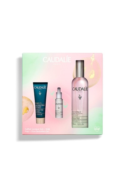 Caudalie Arındırıcı & Işıltı Verici Üçlü Set - Beauty Elixir 100 Ml + Serum 10 Ml + Detoks Maskesi 15ml