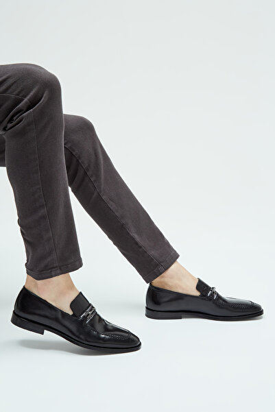 Tamer Tanca Erkek Hakiki Deri Makosen Ayakkabı 183 22315 Erk Ayk Y23