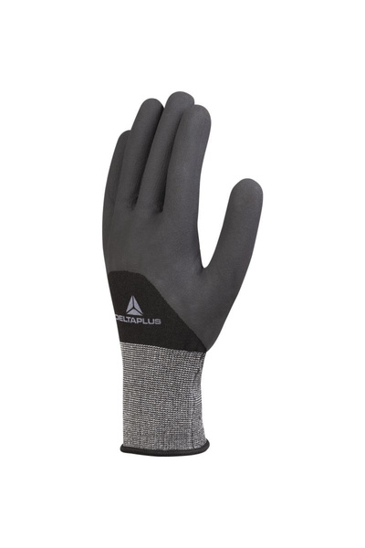 Delta Plus VE725NO Polyester Spandex Örme Dotlu Nitril Kaplı İş Eldiveni