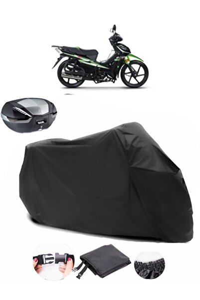 Breen Black Rks Sniper 50 Rear Bag Compatible Tarpaulin Motorcycle Tarpaulin ...