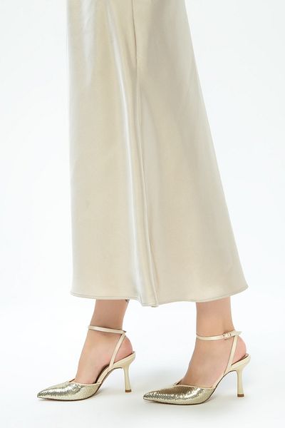 Tamer Tanca Vegane Sandalen mit Absatz für Damen 909 7037 Bn Ayk Y23