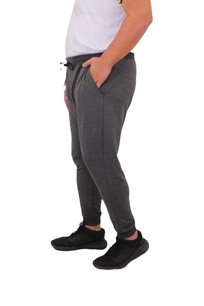 MocGrande Μεγάλο μέγεθος Basic Φούτερ Full Lycra 11516 ANTHRACITE MELANGE