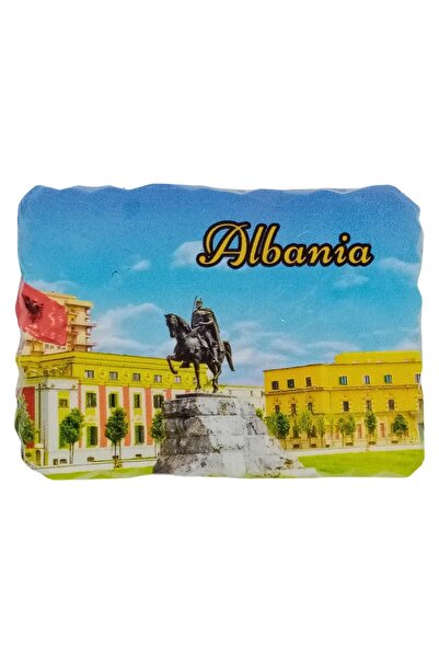 Dünyadan Hediyeler Arnavutluk Temalı Kırık Magnet