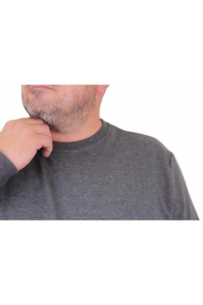 MocGrande Великий розмір, комір-стійка, класичний світ 23216 АНТРАЦИТ