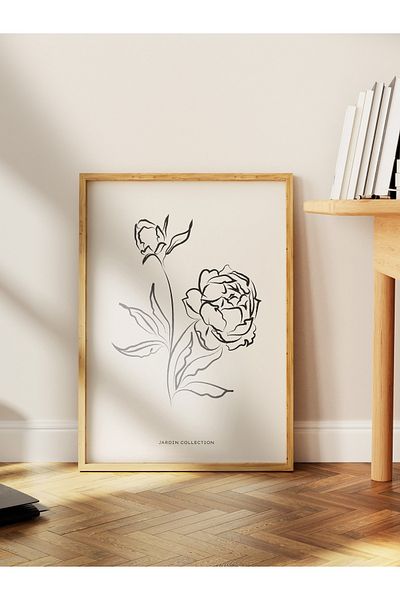 Postifull Απαλή αφίσα Boho Nordic με θέμα Duar - Διακόσμηση σαλονιού, κουζίνας και υπνοδωματίου