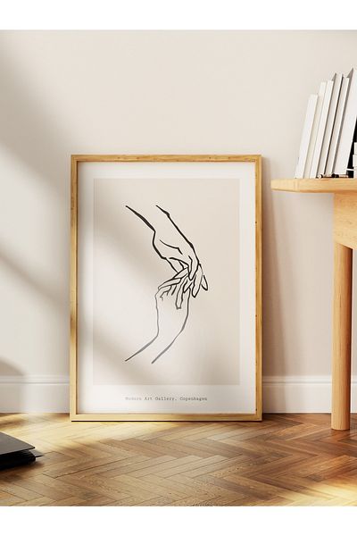 Postifull Απαλή αφίσα Boho Nordic με θέμα Duar - Διακόσμηση σαλονιού, κουζίνας και υπνοδωματίου