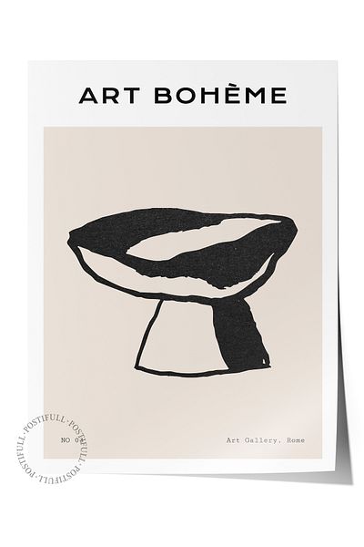 Postifull Απαλή αφίσα Boho Nordic με θέμα Duar - Διακόσμηση σαλονιού, κουζίνας και υπνοδωματίου